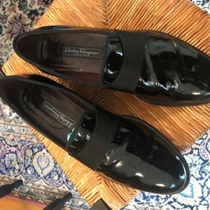 Men’s Ferragamo Tuxedo Slip Ons
